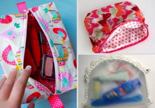 13 Free Makeup Bag Patterns To Sew