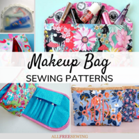 13 Free Makeup Bag Patterns to Sew