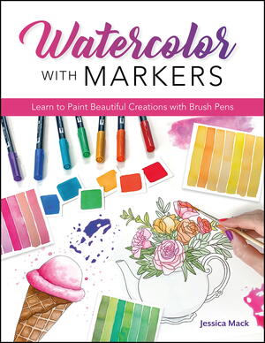 Wonderful Watercolor with Markers Book Giveaway
