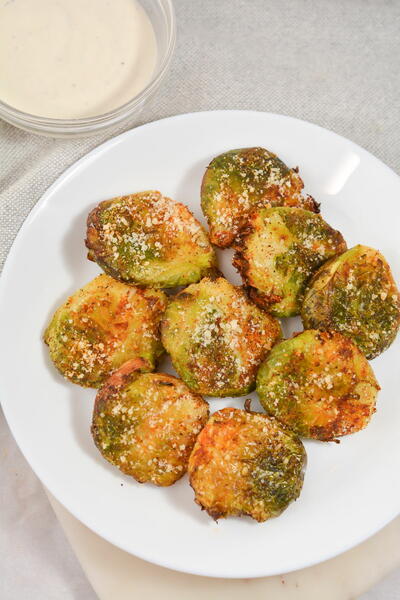 Air Fryer Keto Brussel Sprouts