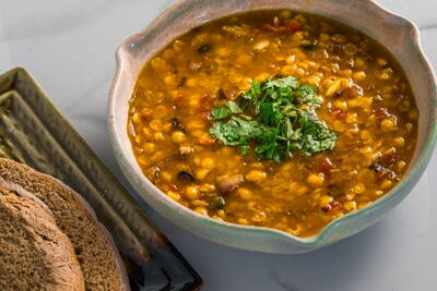 Lentil Soup Recipe | Chana Dal | Gluten-free