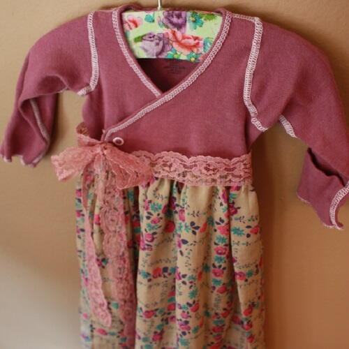 Fancy Newborn Dress Pattern