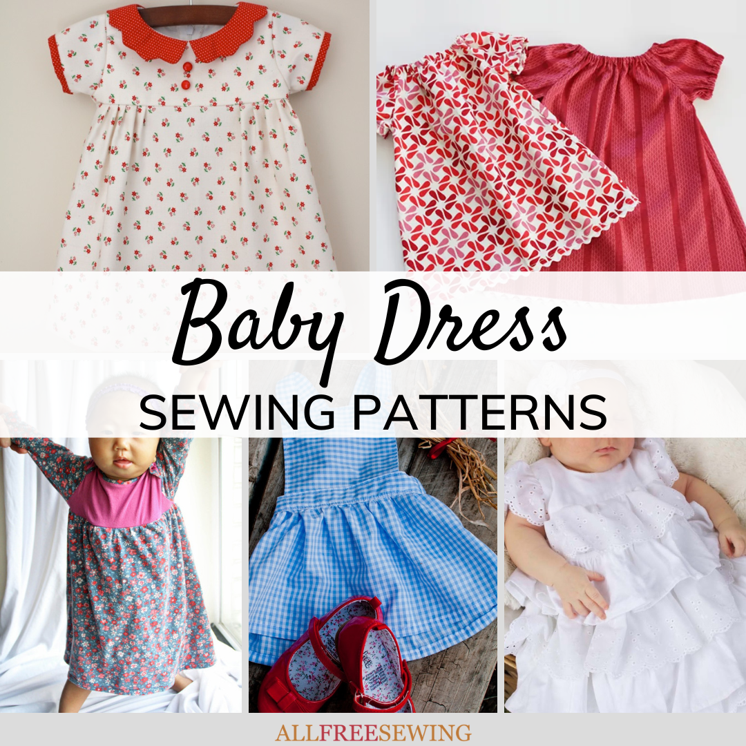 11 Free Baby Dress Sewing Patterns | AllFreeSewing.com 11 Free Baby Dress Sewing Patterns | AllFreeSewing.com