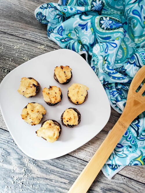 Grilled Stuffed Mushrooms With Cream Cheese