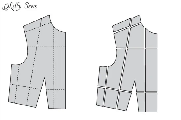 How to Make a Sewing Pattern Larger or Smaller