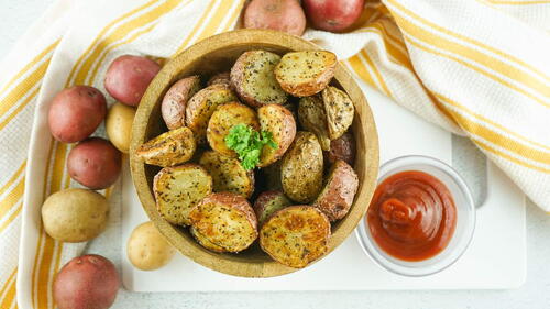 Air Fryer Roasted Potatoes Recipe