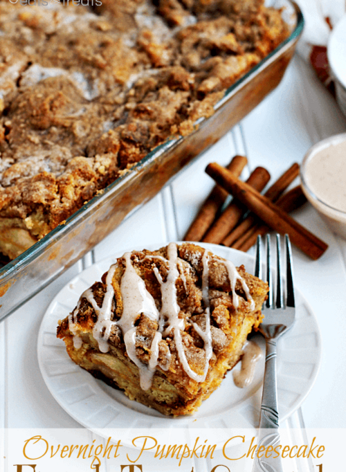 French Toast Pumpkin Casserole