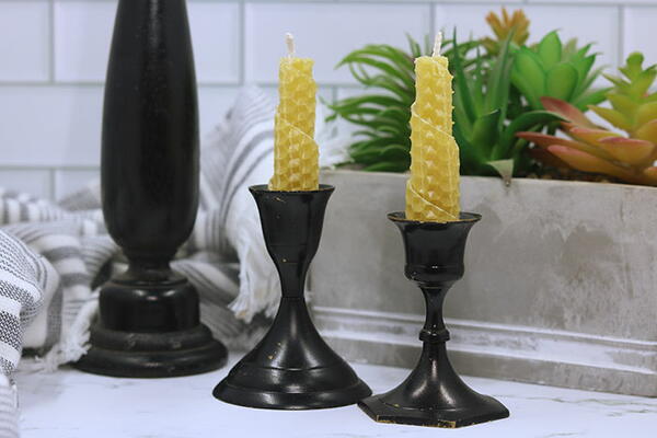 How To Make Beeswax Sheet Candles With Essential Oils