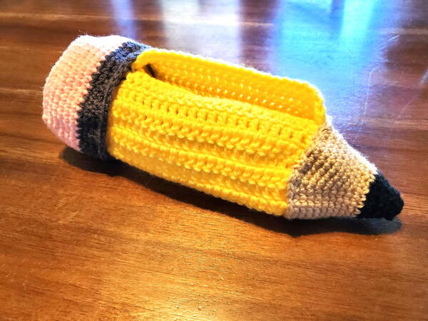 Crochet Pencil Case