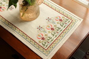 Avlea Folk Embroidery Cross Stitch Table Runner Kit Giveaway