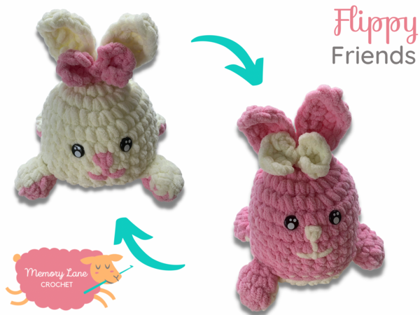 Reversible Bunny- Flippy Friends 