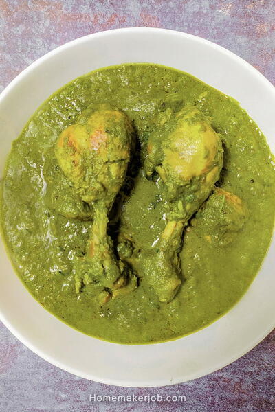 Spinach Chicken Curry