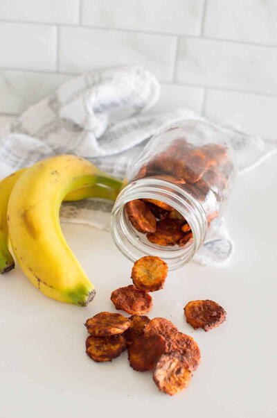 Air Fryer Banana Chips