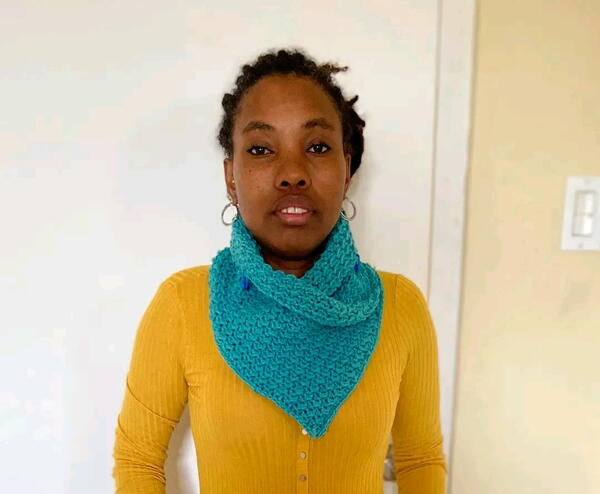 Easy Peasy Crochet Cowl 