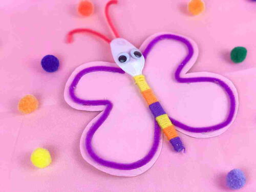 Cute Butterfly Craft For Kids