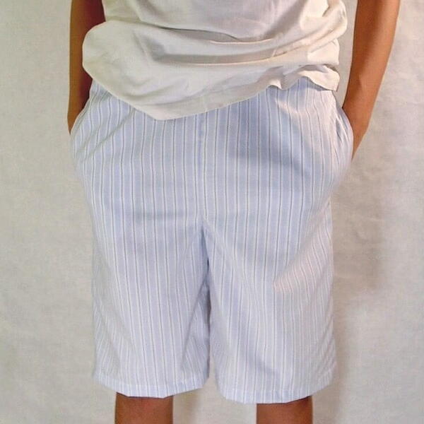 Mens Pajama Shorts With Pockets | AllFreeSewing.com