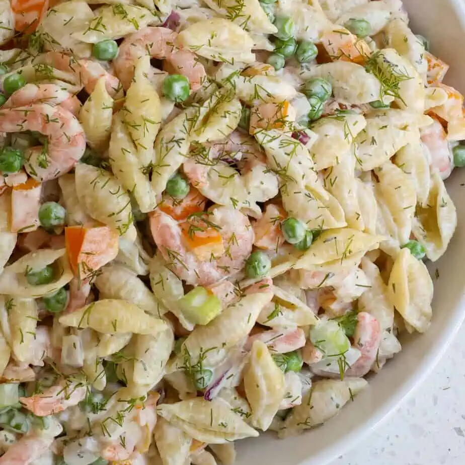 Shrimp Pasta Salad | RecipeLion.com