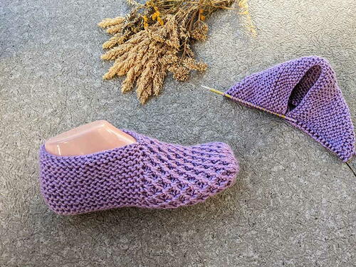Viola Flat Knit Slippers