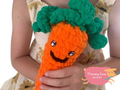 Carrot Amigurumi Toy