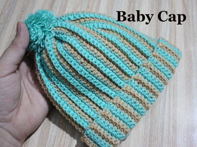 Easy & Fast Crochet Baby Hat/crochet Beanie/crochet For Beginners 