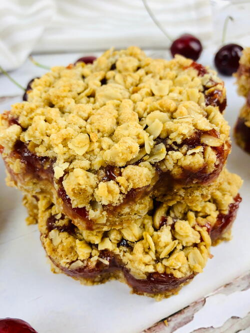 Oatmeal Cherry Bars