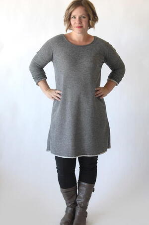 Flattering Sweater Dress Pattern