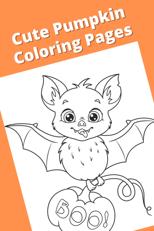 Cute Pumpkin Coloring Pages For Fall