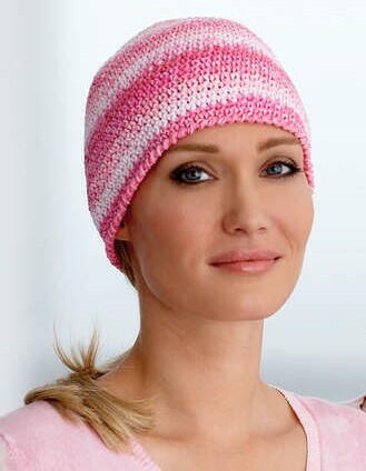 Easy Crochet Chemo Cap Pattern