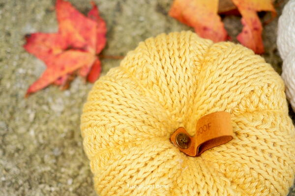 Tunisian Crochet Pumpkin