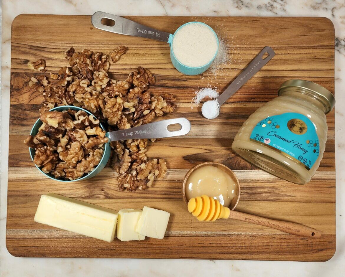 Honey Glazed Walnuts