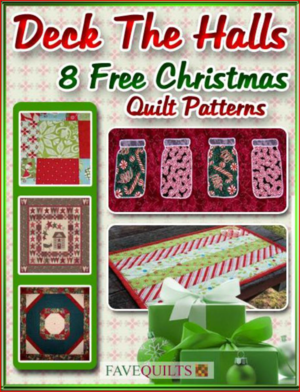 "Deck the Halls: 8 Free Christmas Quilt Patterns"
