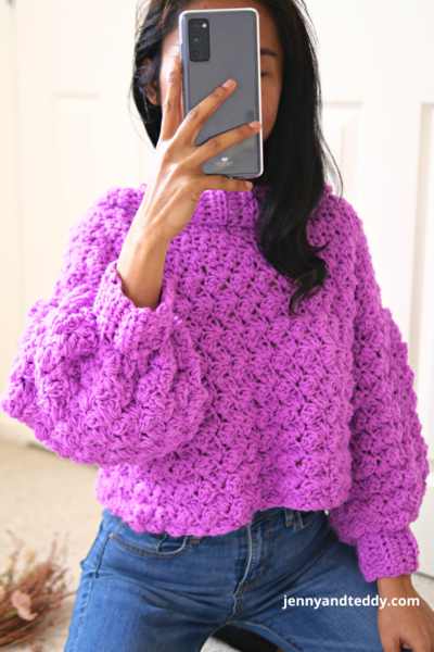 Sissy Chunky Crochet Sweater