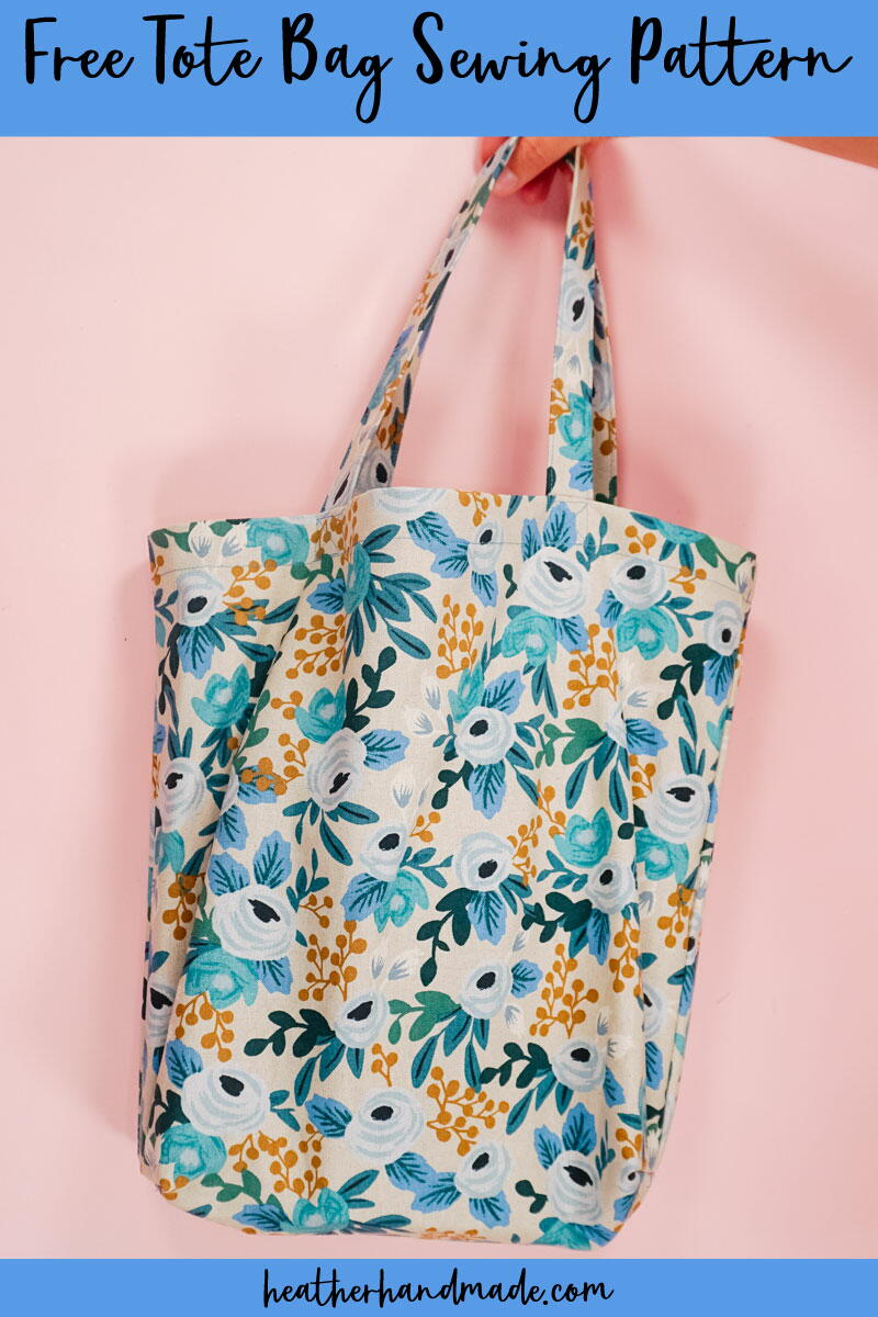 Free Tote Bag Sewing Pattern | AllFreeSewing.com