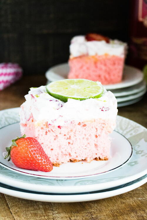 Strawberry Margarita Cake