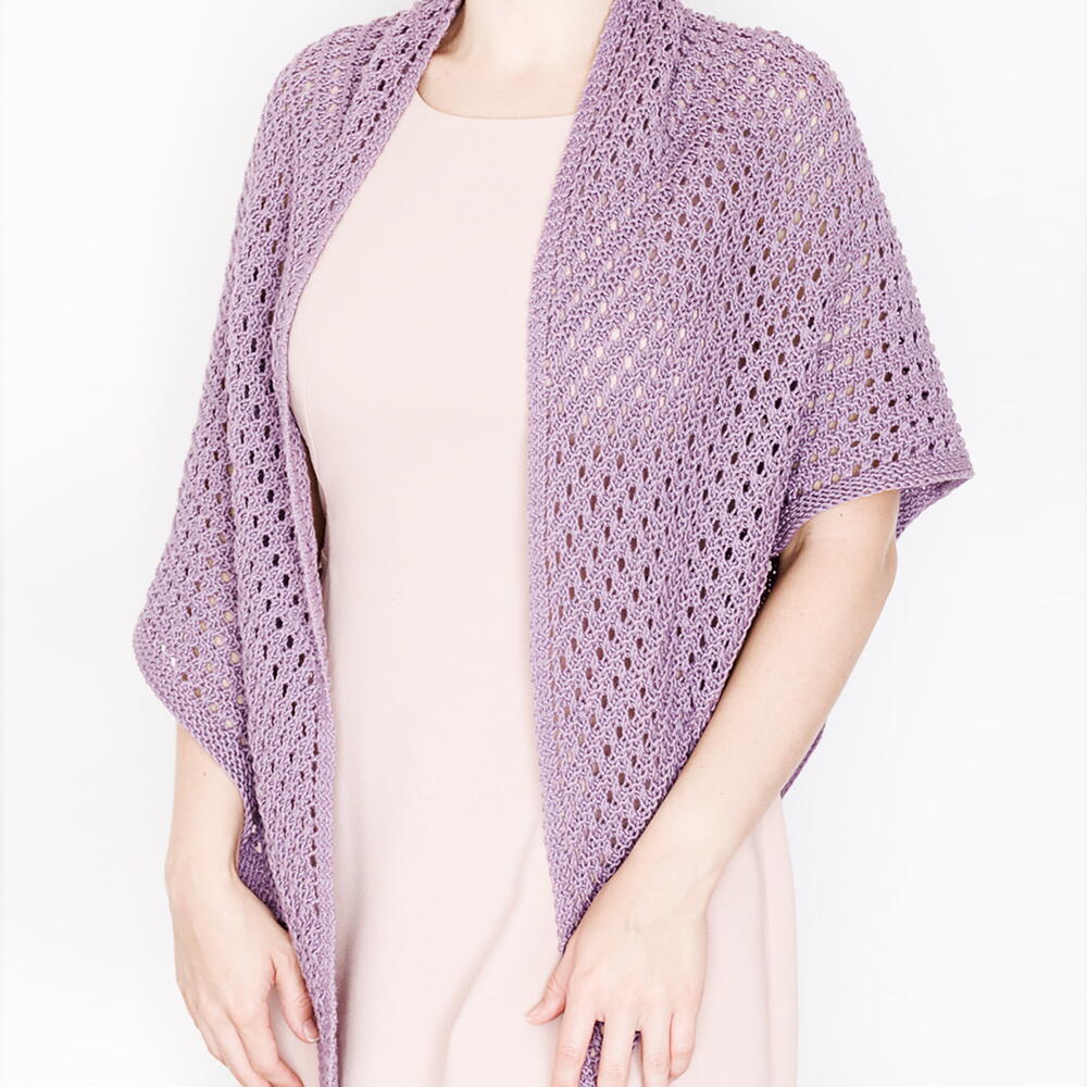 shawl lilac