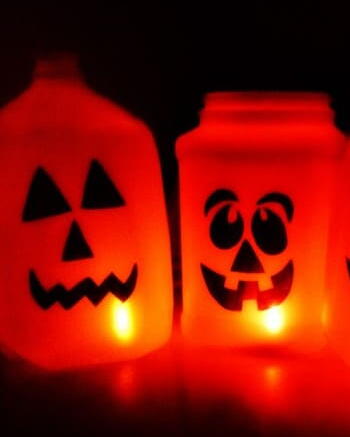 Milk Jug Pumpkins