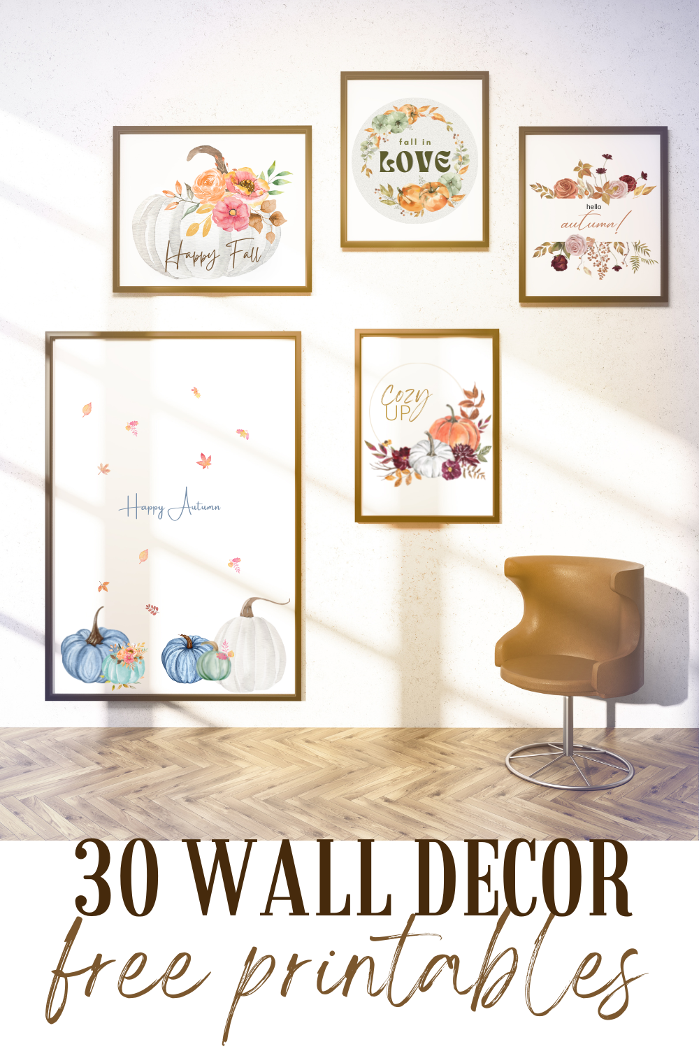30 Fall Wall Decor Free Printables | AllFreePaperCrafts.com