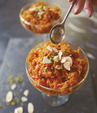 Buttery Carrot Halwa