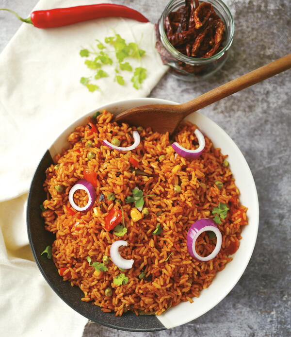 Fiery Jollof Rice