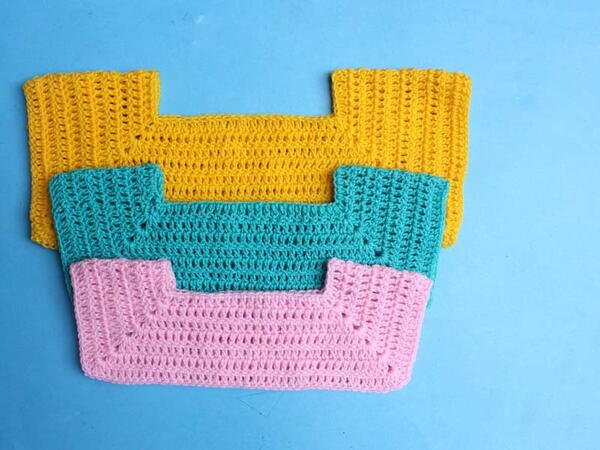 Crochet Baby Dress Chest Size 6-12 & 12-24 Months Measurement /helpful Video Lesson #3
