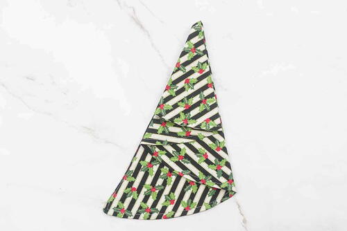 Cute Foldable Christmas Tree Napkins