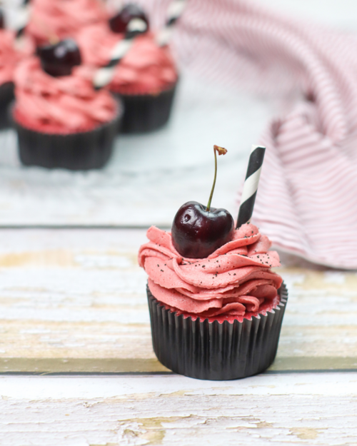 Black Cherry Cupcakes