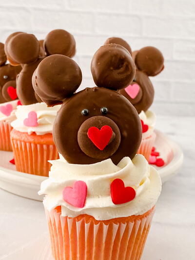 Teddy Bear Cupcakes