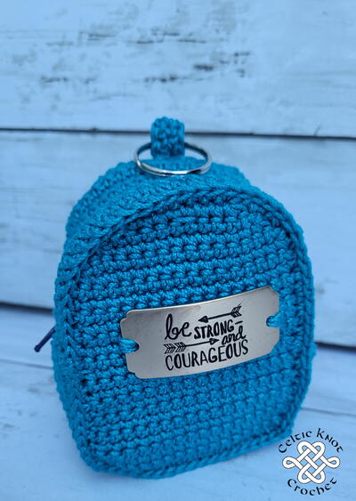 Crochet Backpack Toy - Free Pattern - Left in Knots