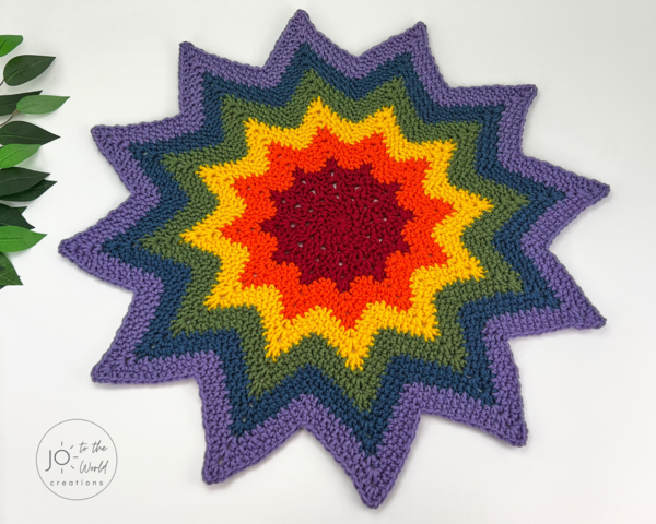 Crochet Star Blanket Pattern