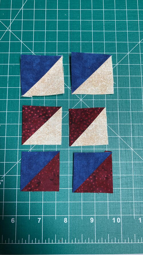 How To Make Half Square Triangles
