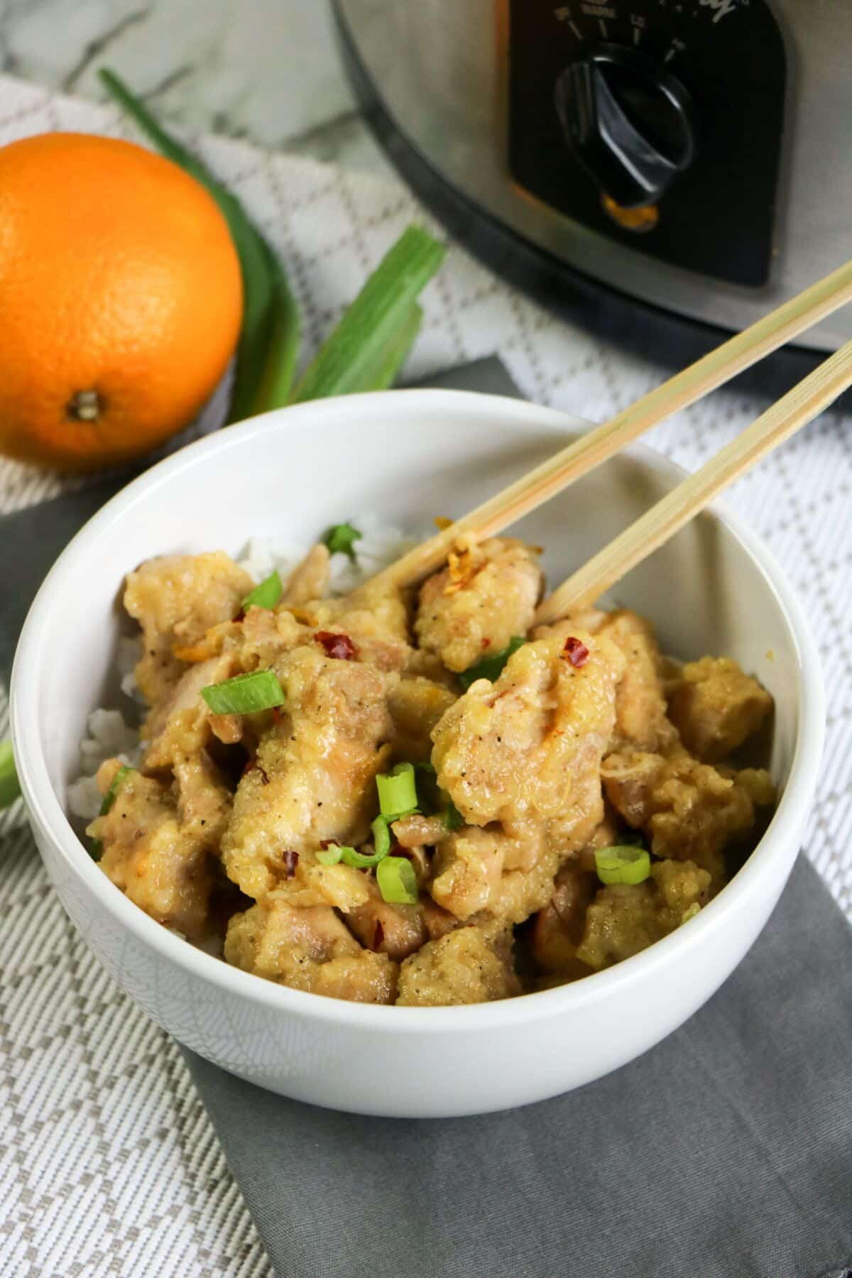 Slow Cooker Orange Chicken Recipe