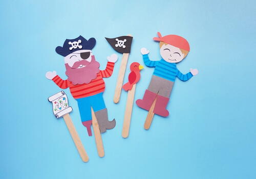 Pirate Story Puppets