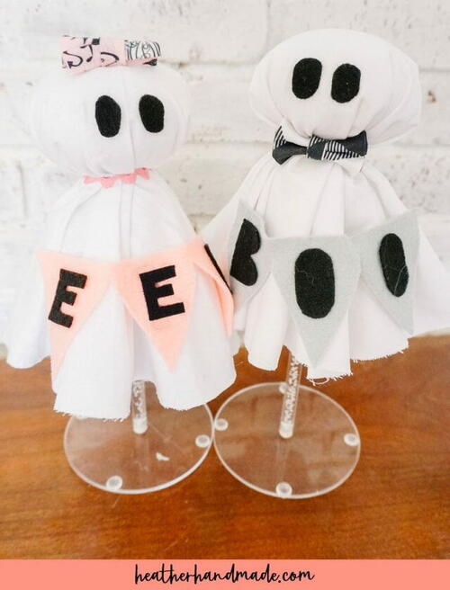 DIY Cute Ghost Decorations