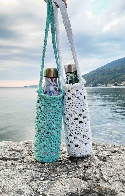 Children Water Bottle Holder Crochet Pattern, Bottle Sleeves